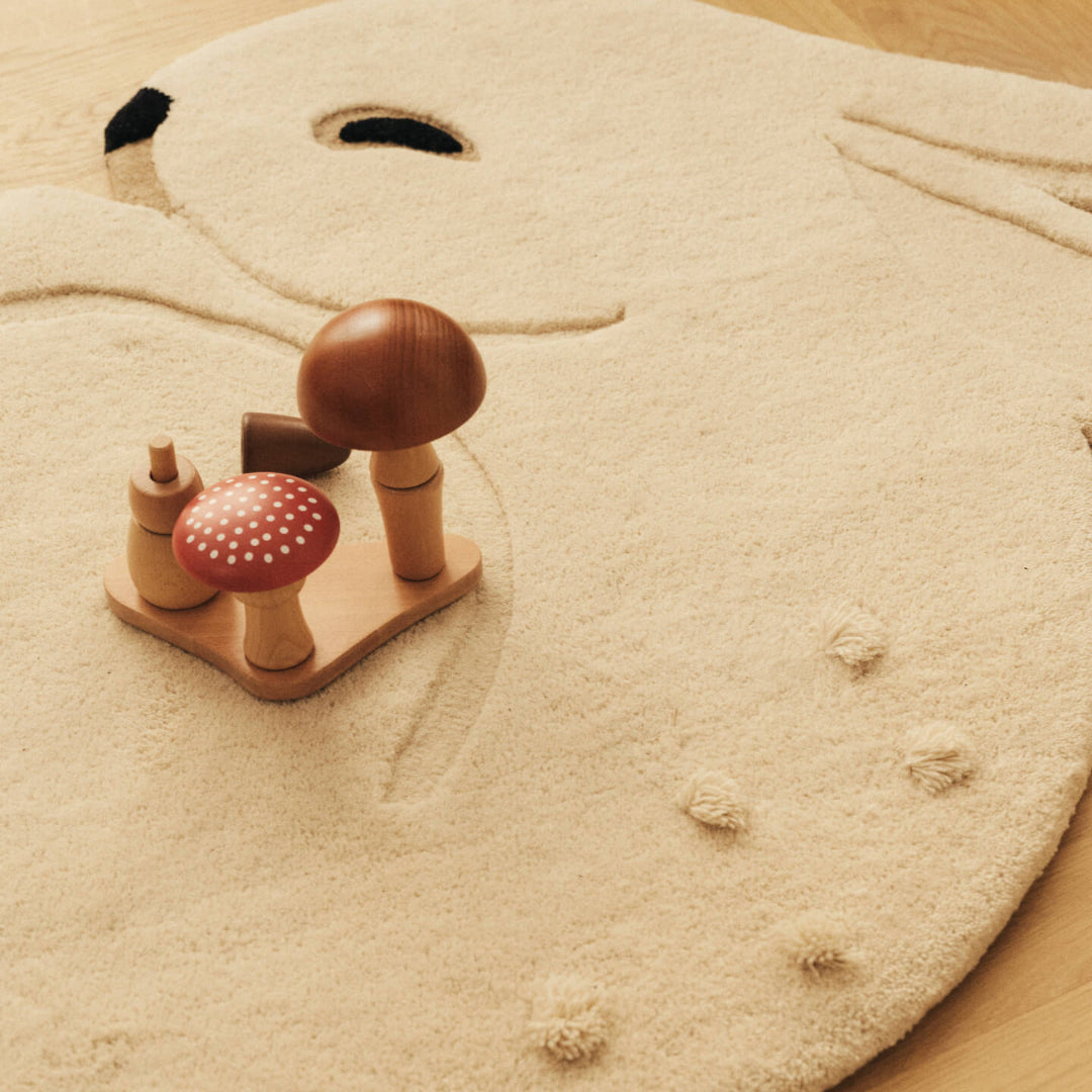 Ferm Living Rabbit Tufted Rug - Batten Home