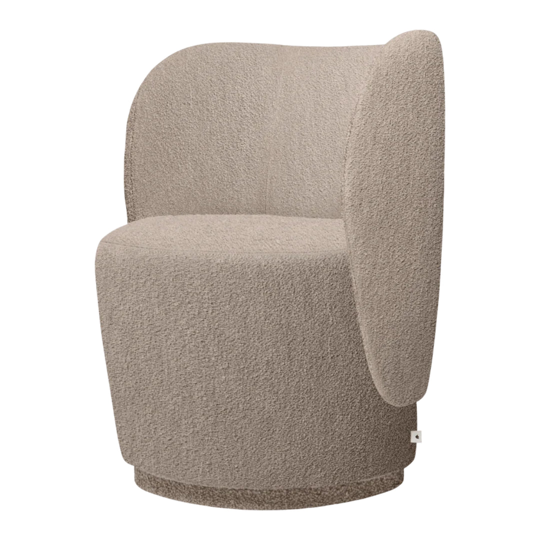 Ferm Living Rico Club Chair - Swivel - Batten Home