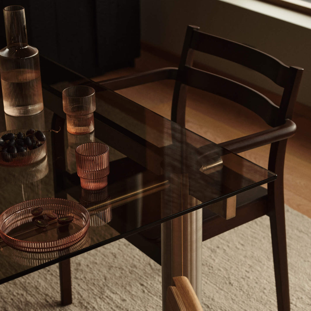 Ferm Living Ripple Kids Cups - Set of 2 - Blush - Batten Home