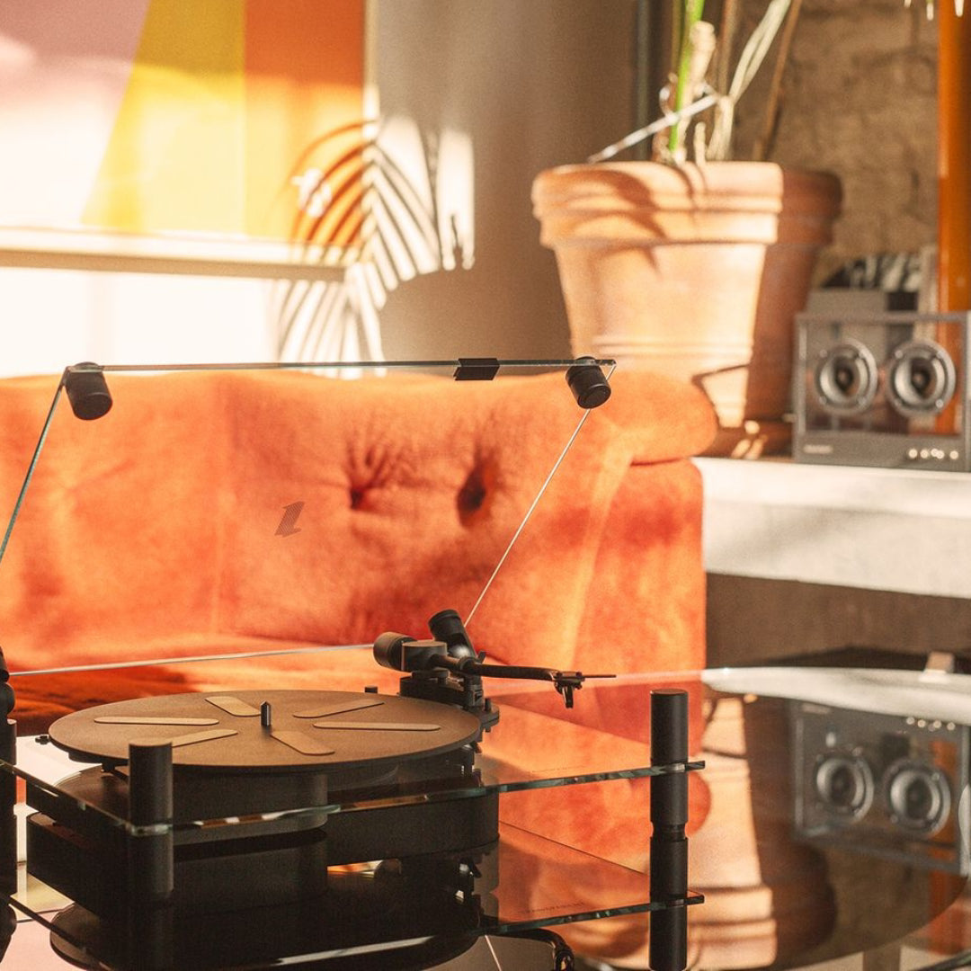 Transparent Turntable - Black