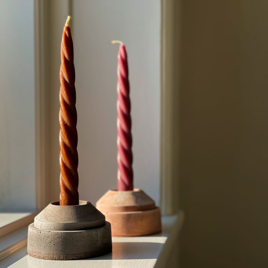 Hoff Raw Candleholder