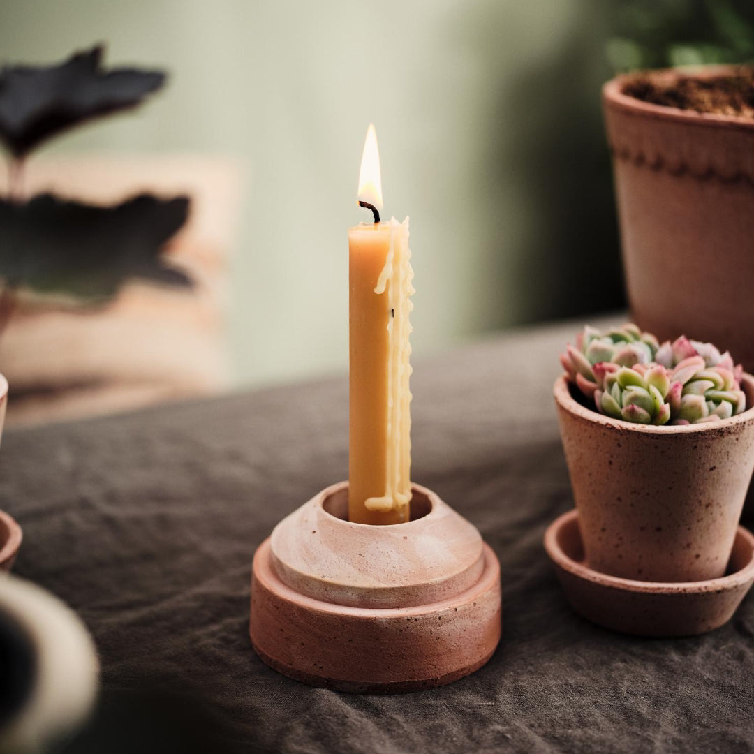 Hoff Raw Candleholder