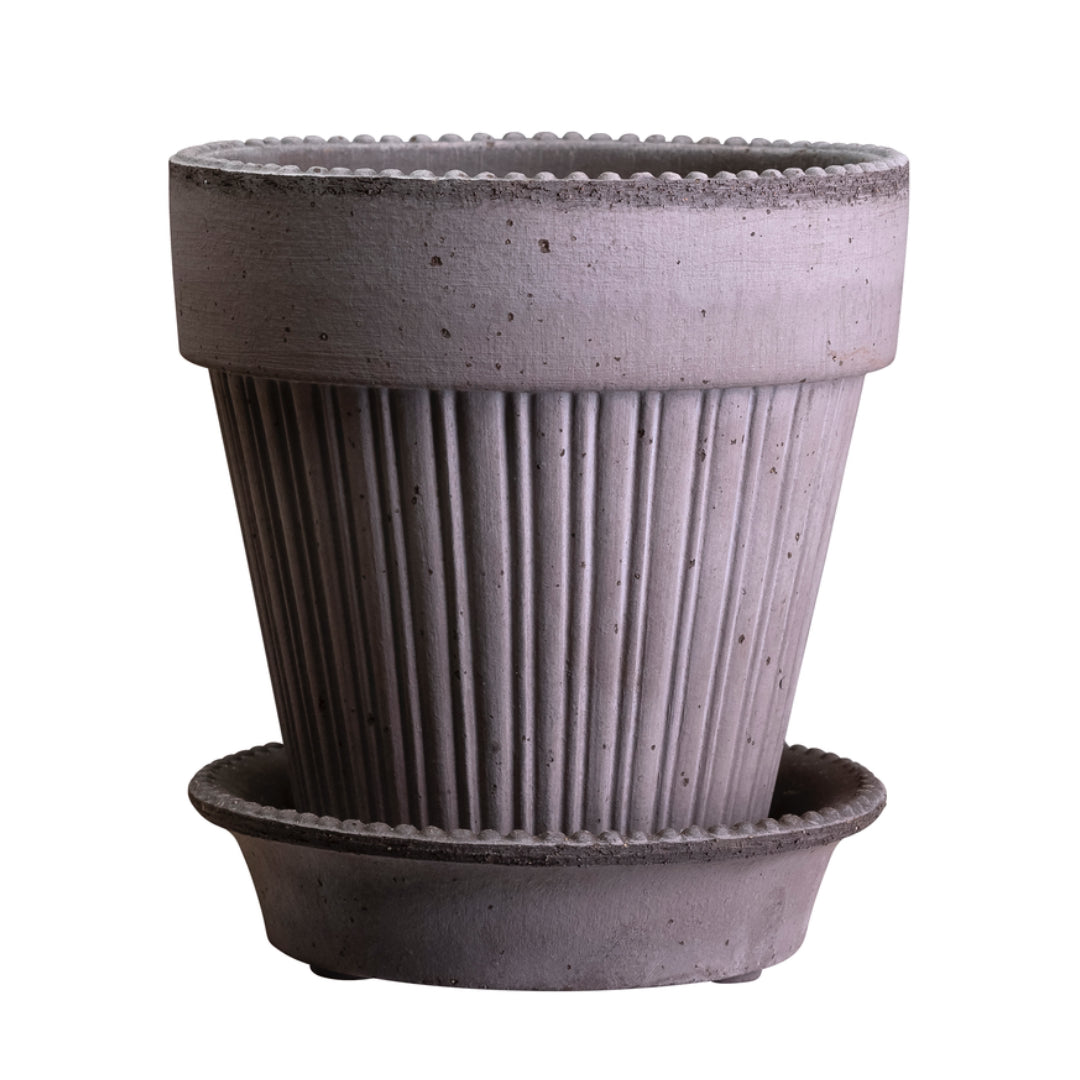 Simona Raw Pot - Grey