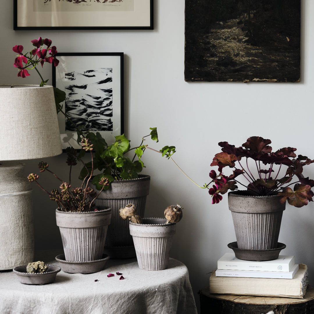 Simona Raw Pot - Grey