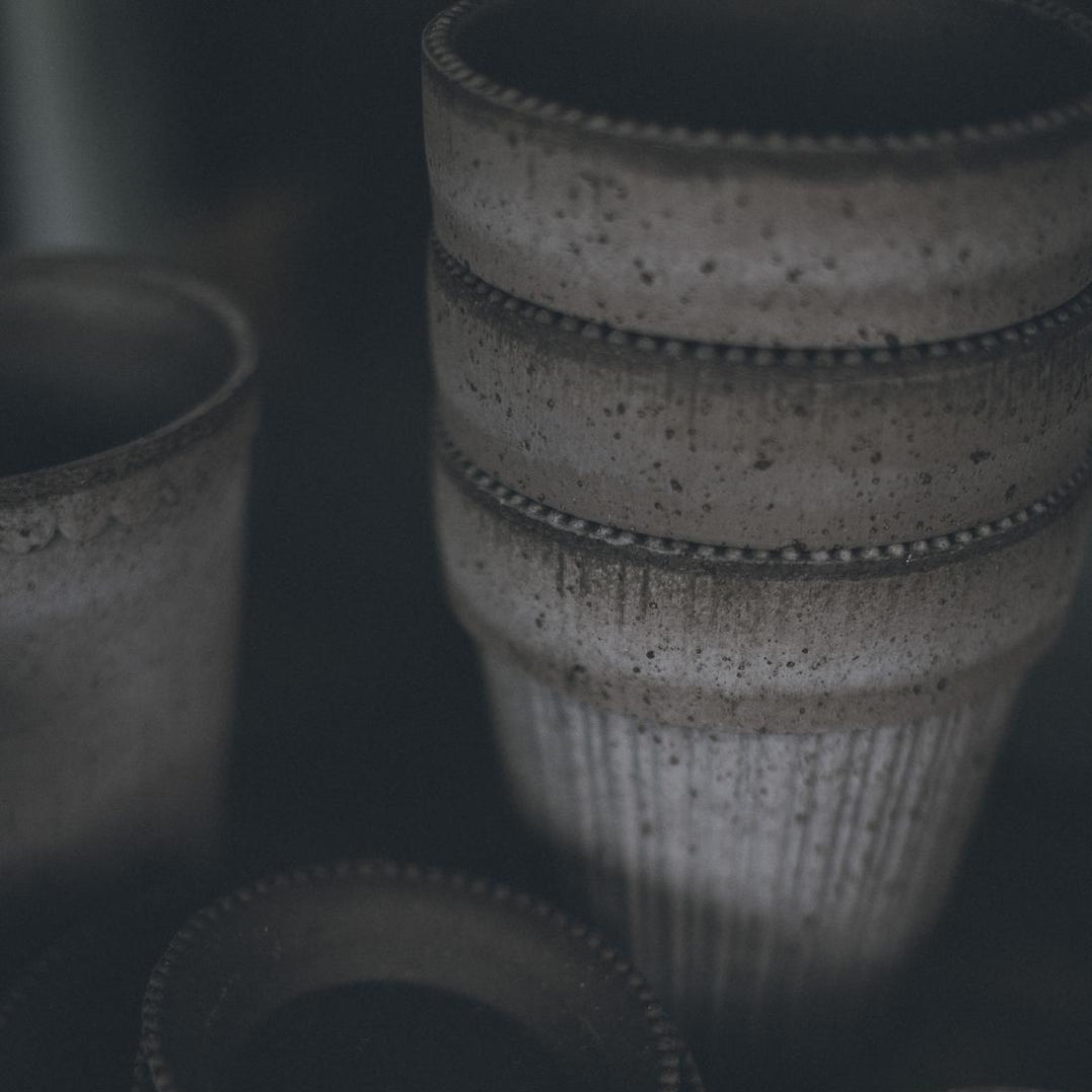 Simona Raw Pot - Grey