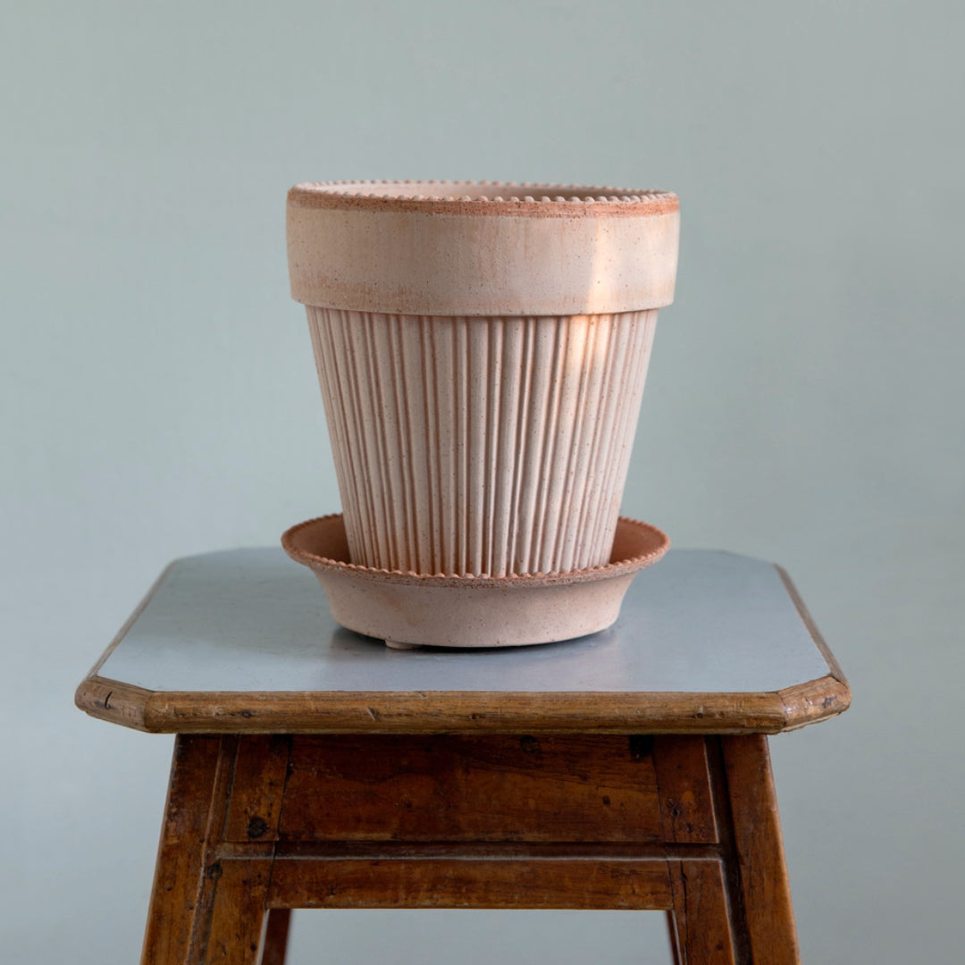 Simona Raw Pot - Rosa