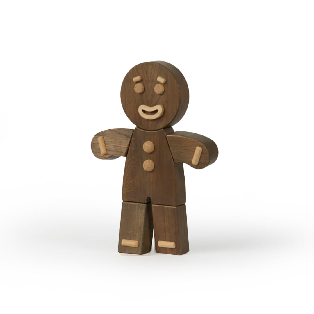 Gingerbread Man, Small Smoke Stained Oak