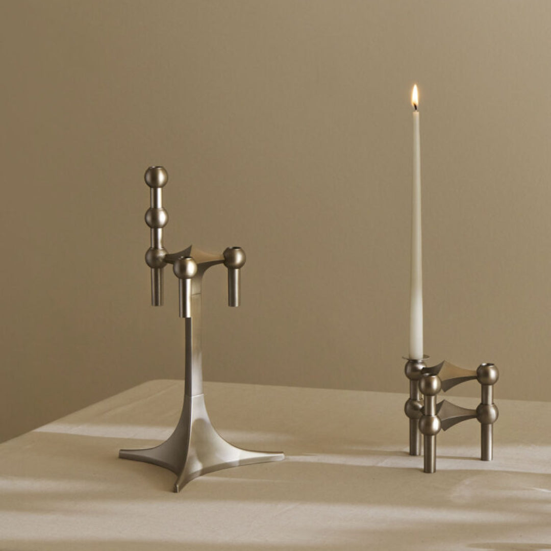 STOFF Nagel Stand, Brushed Chrome - Batten Home