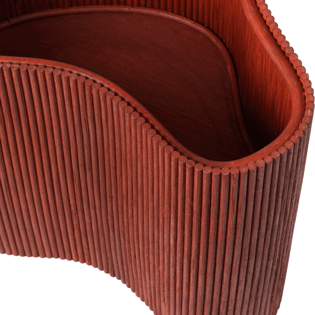 Ferm Living Isola Storage Table - Oxide Red - Batten Home