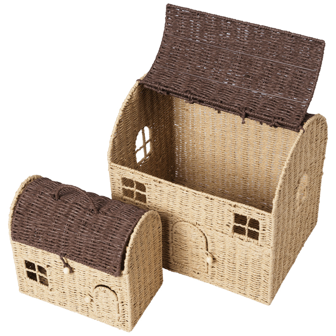 Ferm Living Casu Storage Houses - Set of 2 - Batten Home
