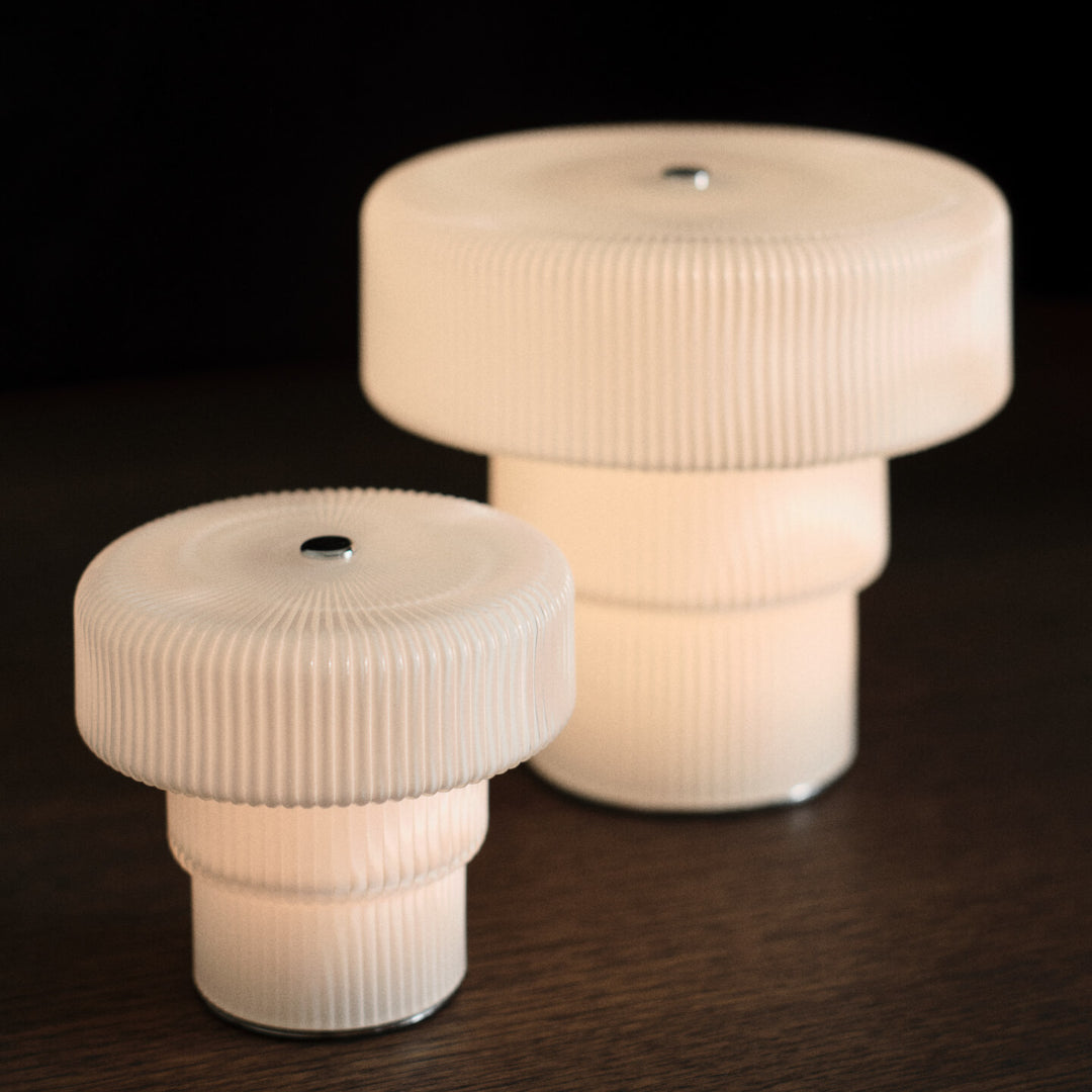 Ferm Living Ripple Portable Lamp - Medium - Batten Home