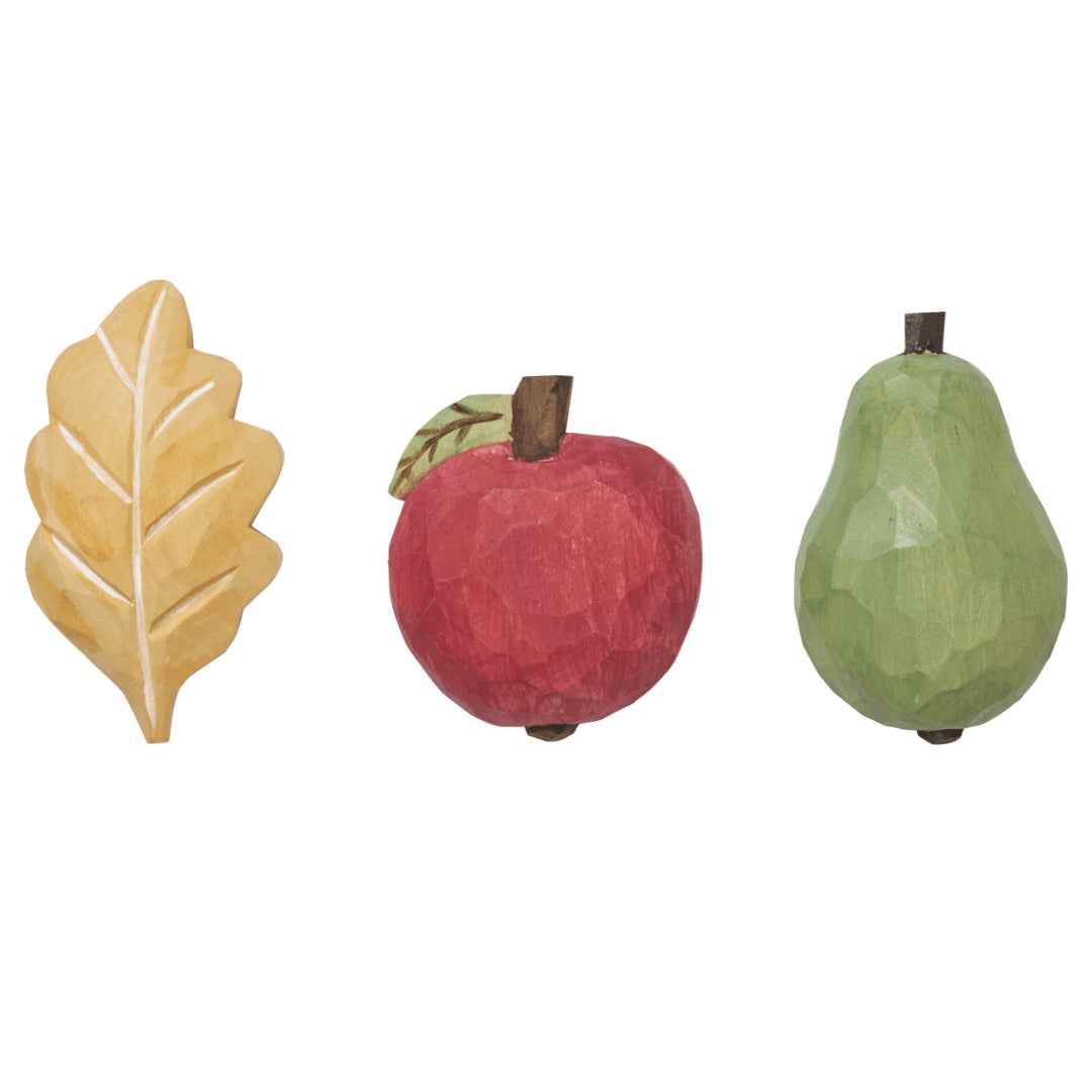 Ferm Living Forest Hand-Carved Magnets - Set of 3 - Batten Home
