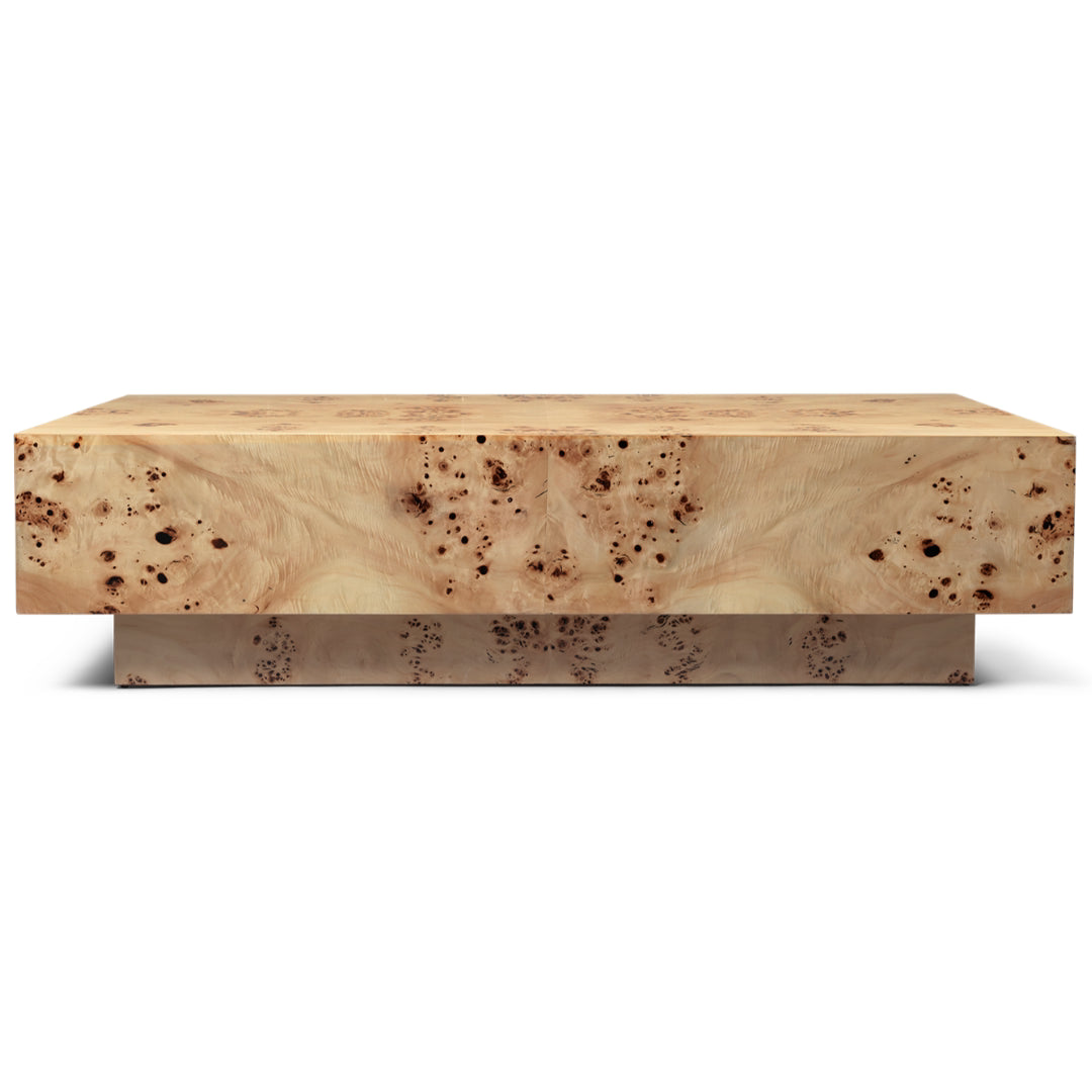Burl Coffee Table