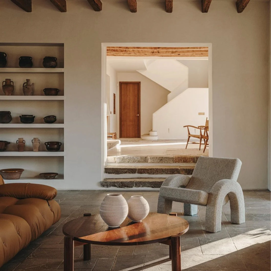 Arco Lounge Chair - Boucle Natural