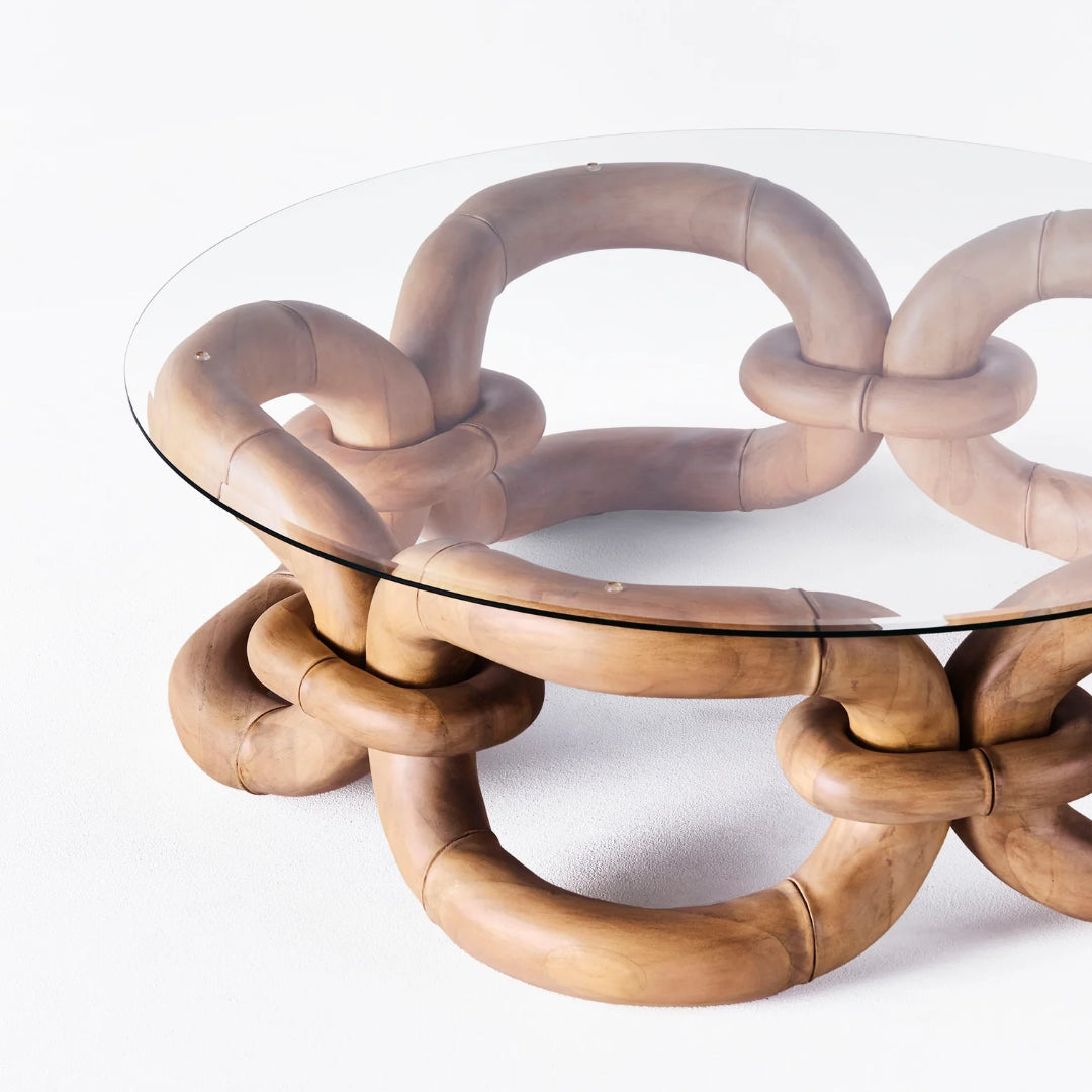 Bamboo Bracelet Sofa Table