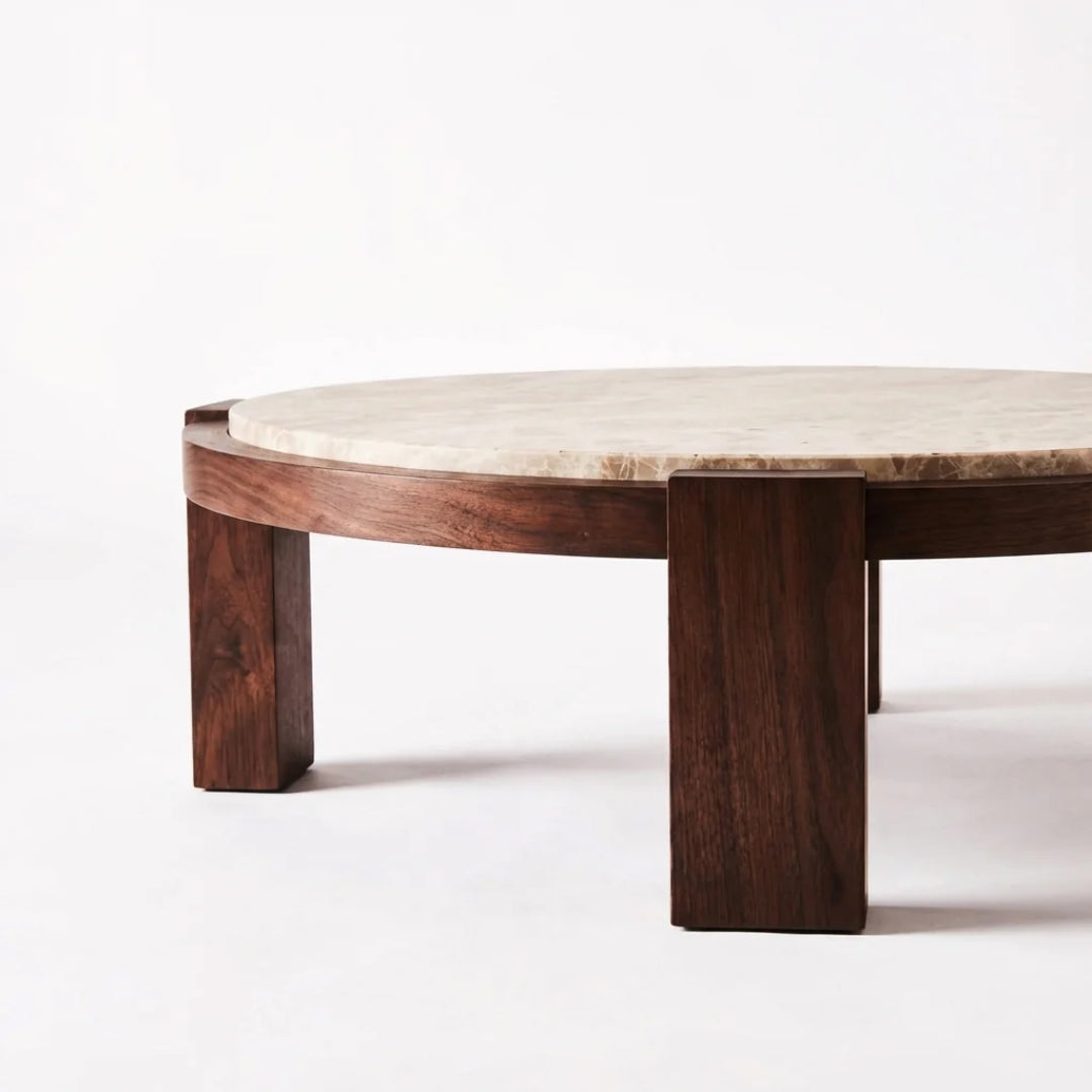 Dean Coffee Table - Travertine