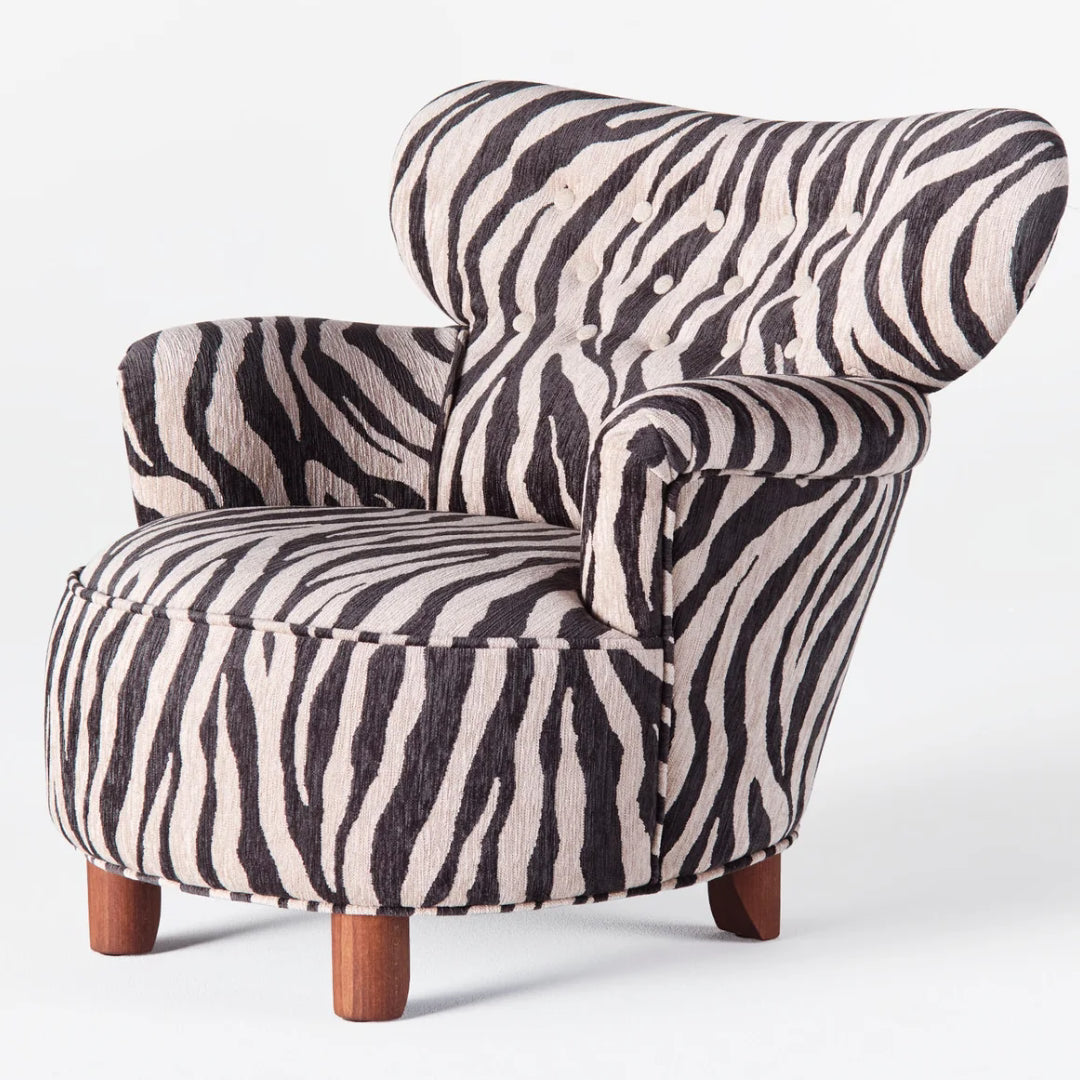 Elias Armchair - Zebra