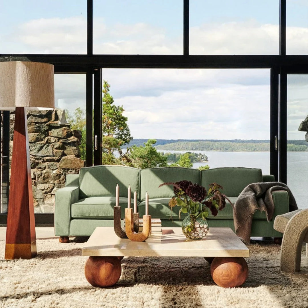 Lola Sofa - Velvet Green