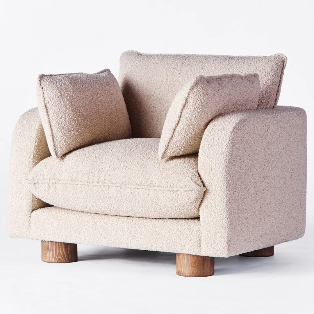 Miles Armchair - Boucle Beige