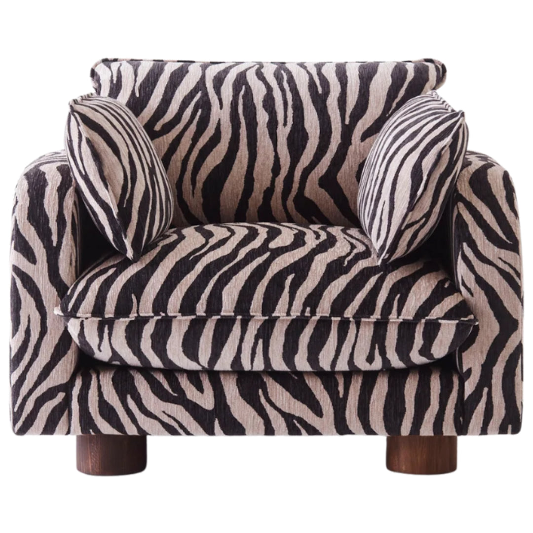 Miles Armchair Zebra