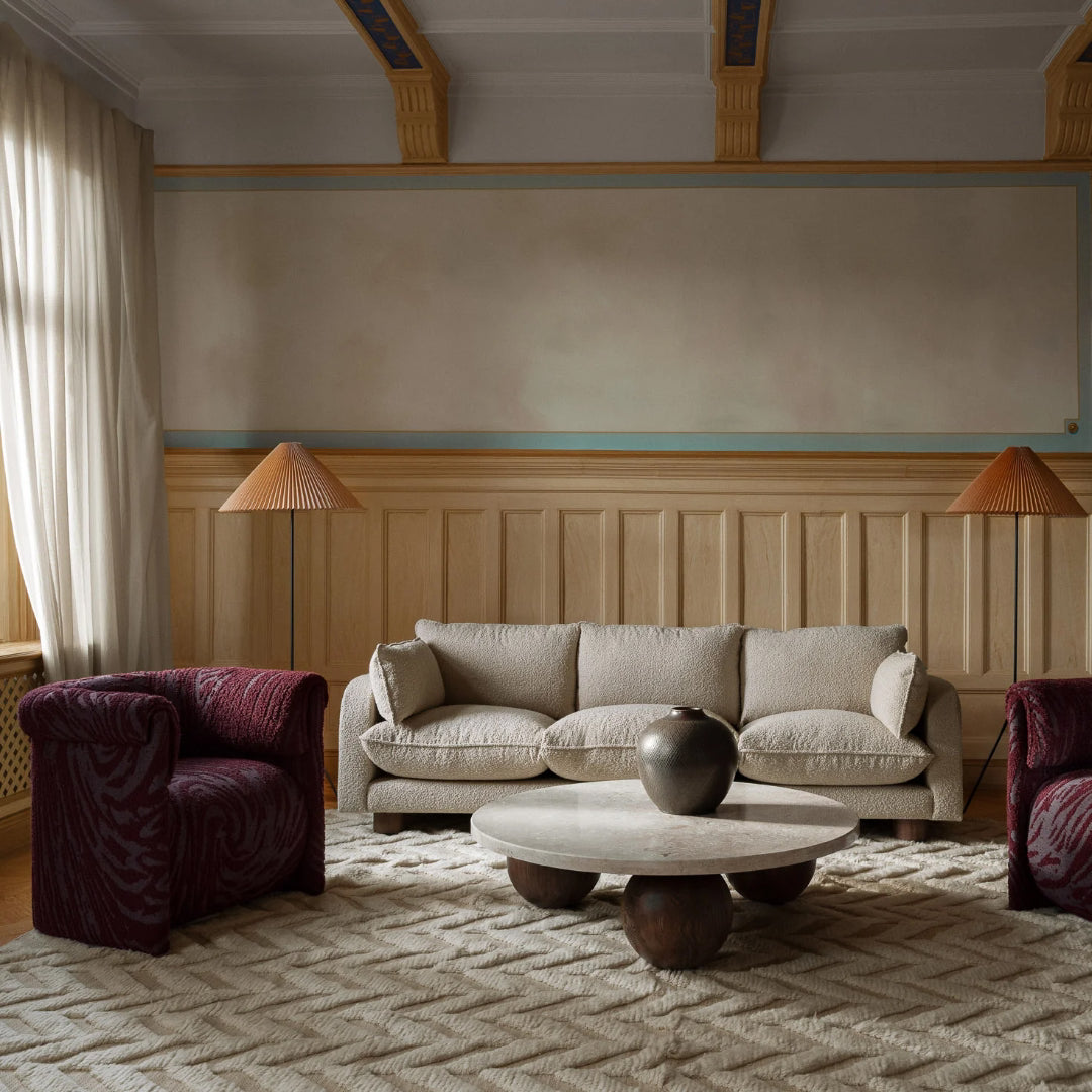 Miles Sofa Boucle Beige