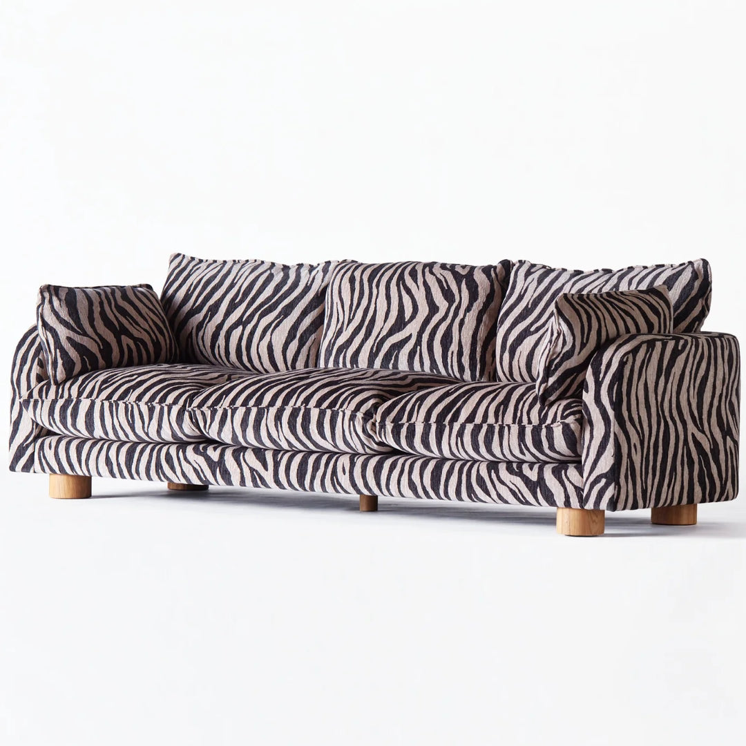 Miles Sofa Zebra