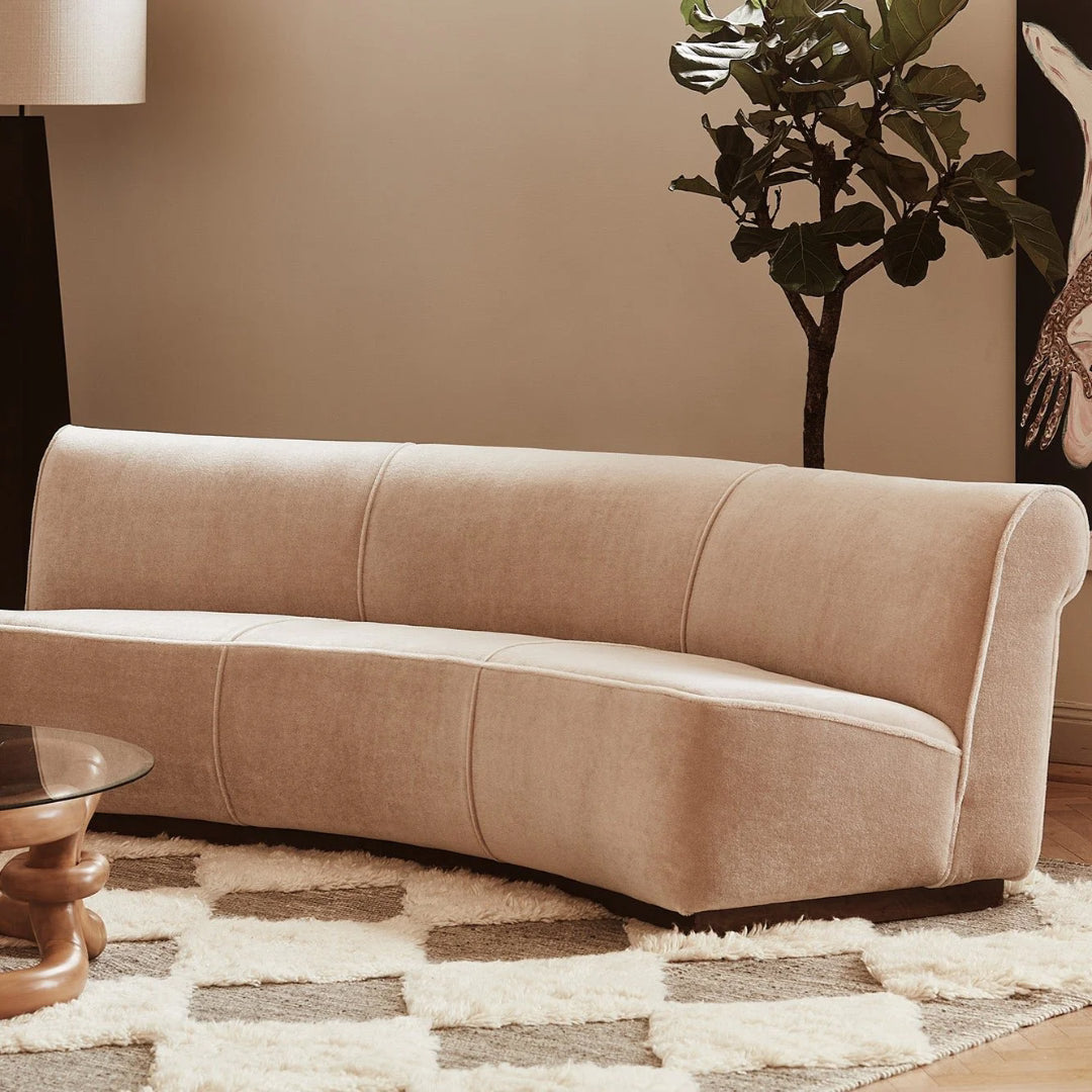 Paris Sofa - Baby Velvet Mohair