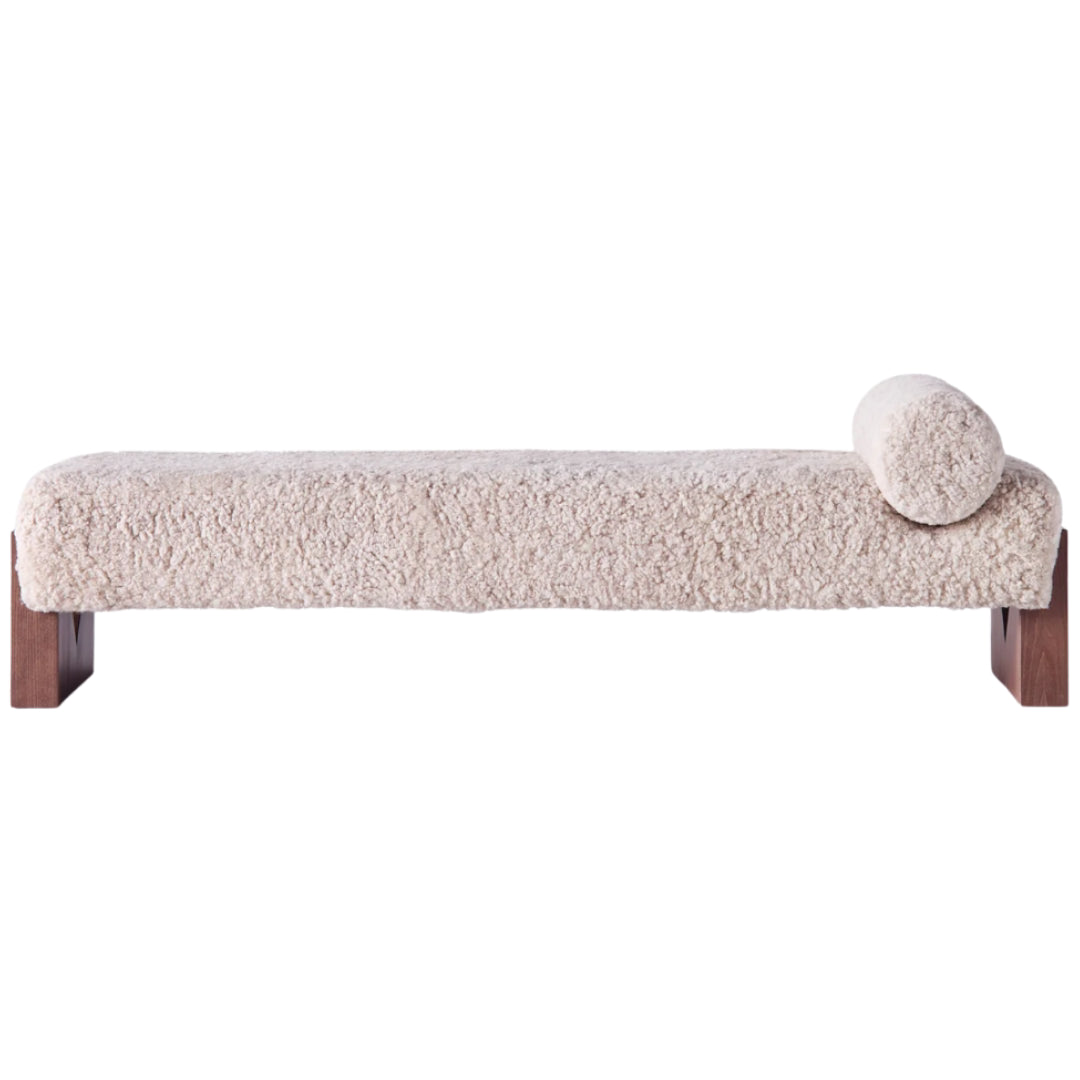 V Day Bed - Sheepskin