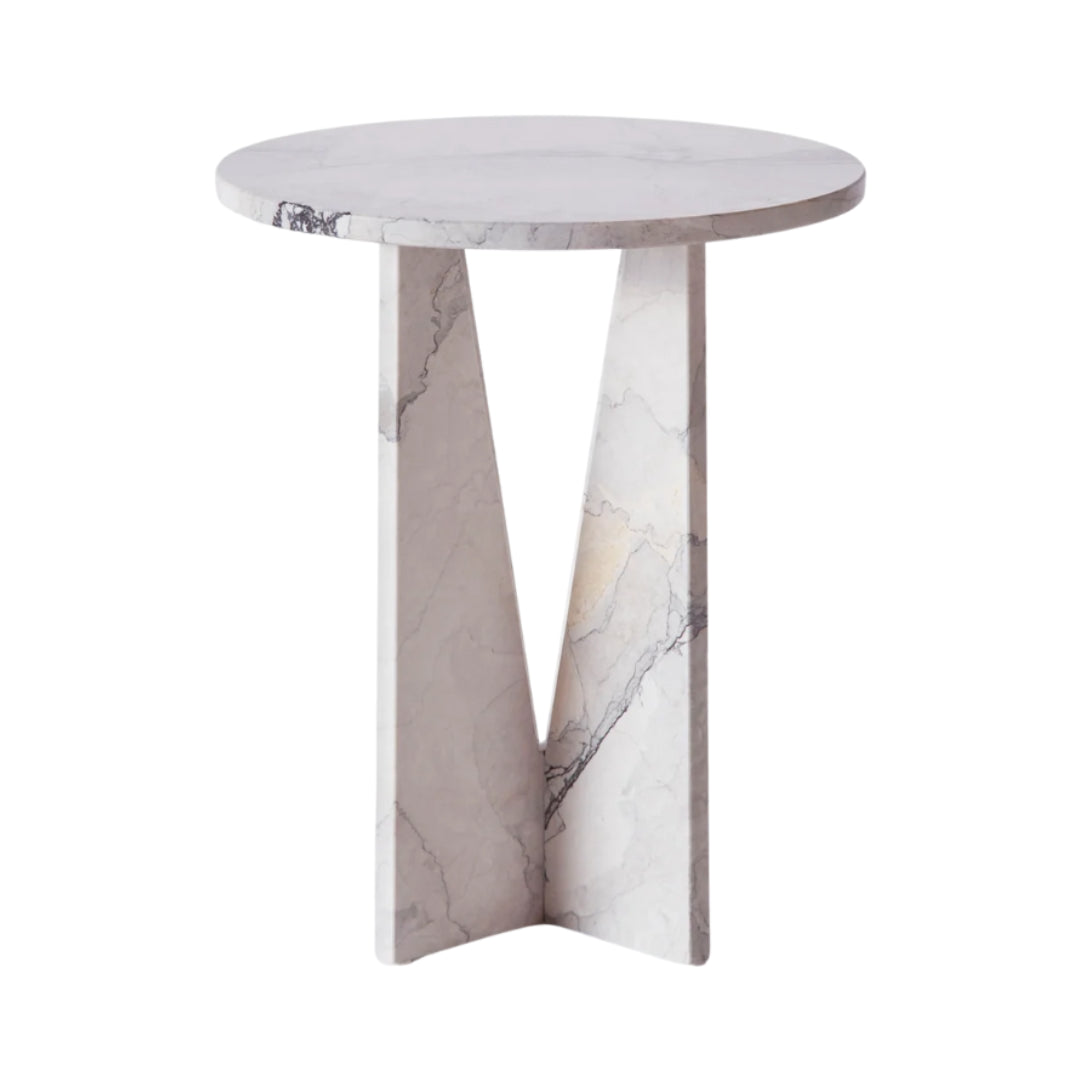 V Side Table - Albanian Grey