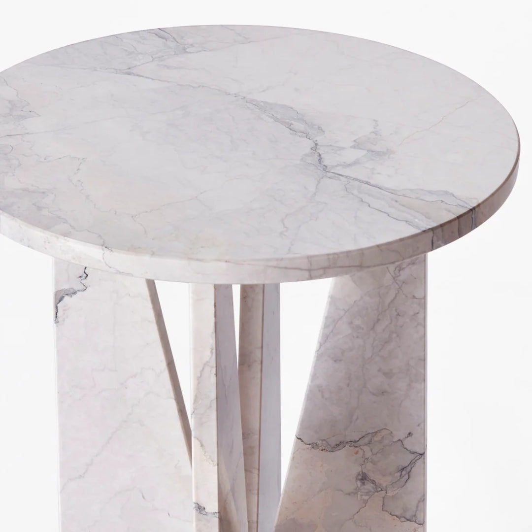 V Side Table - Albanian Grey