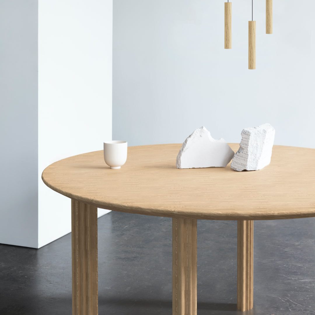 UMAGE Comfort Circle Dining Table Batten Home