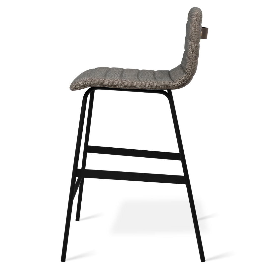 Lecture Counter Stool Upholstered
