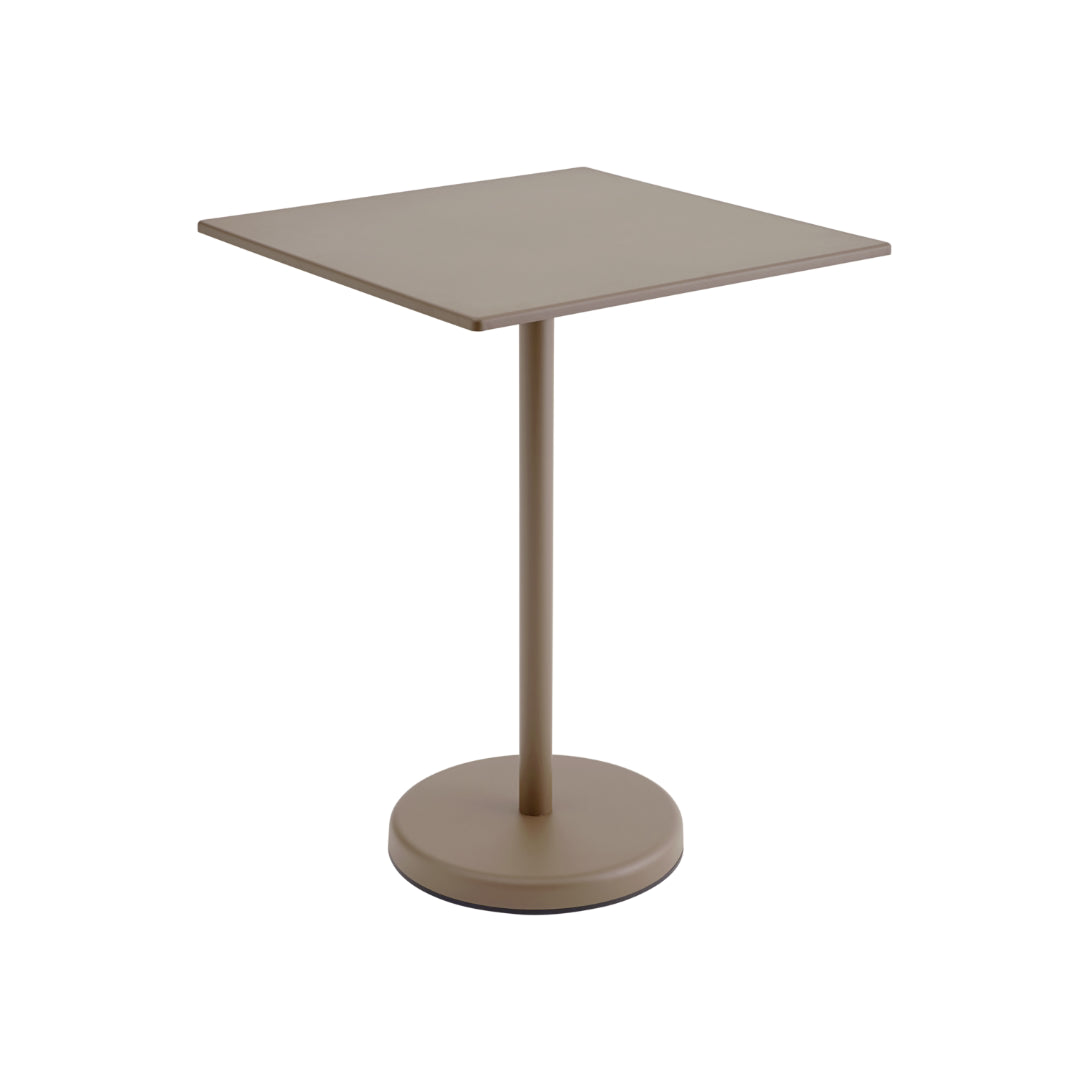 Linear Steel Café Table