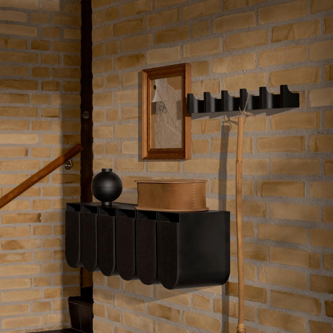 Kristina Dam Studio Stitched Leather Box - Batten Home