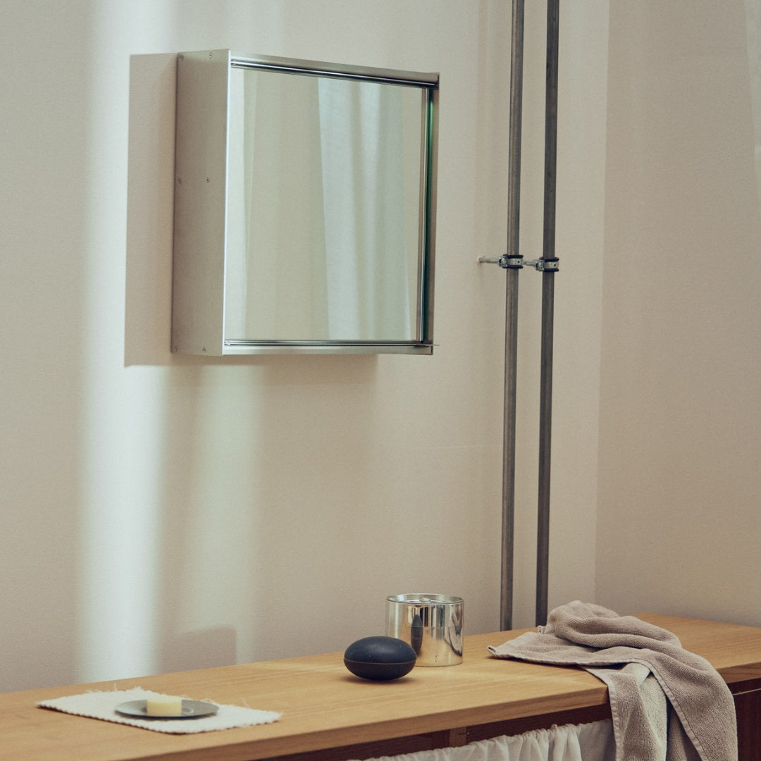 Form and Refine Taper Mirror Cabinet, 40 x 40 - Batten Home