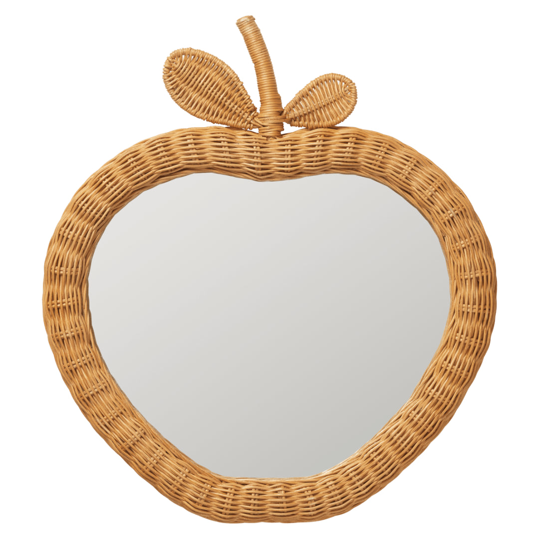 Ferm Living Apple Braided Mirror - Natural - Batten Home
