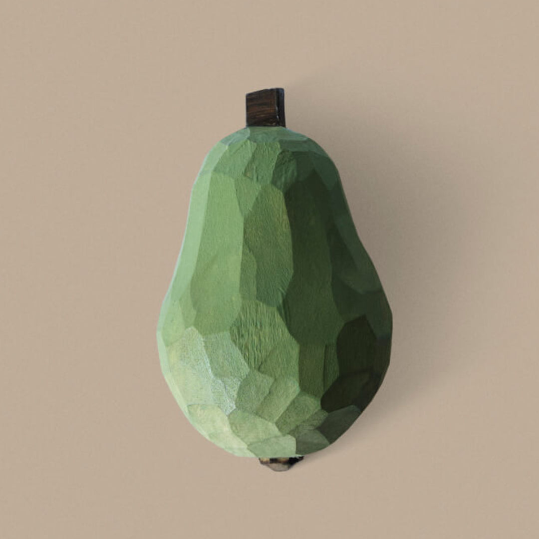 Ferm Living Pear Hand-Carved Hook - Batten Home