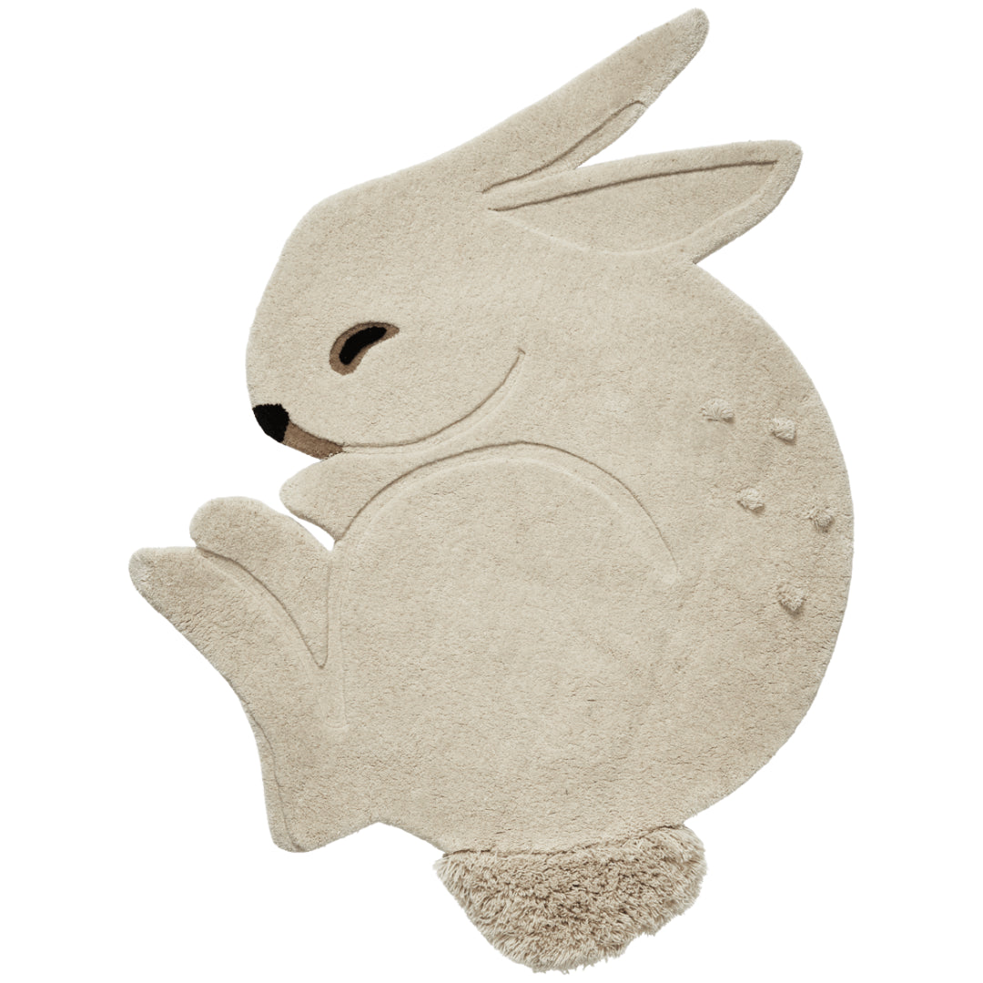 Ferm Living Rabbit Tufted Rug - Batten Home