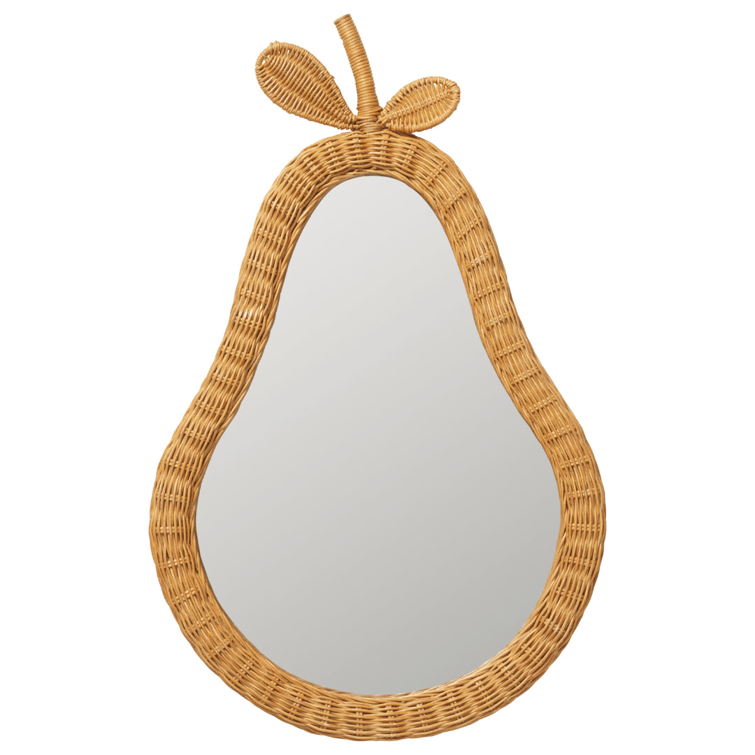 Ferm Living Pear Braided Mirror - Natural - Batten Home