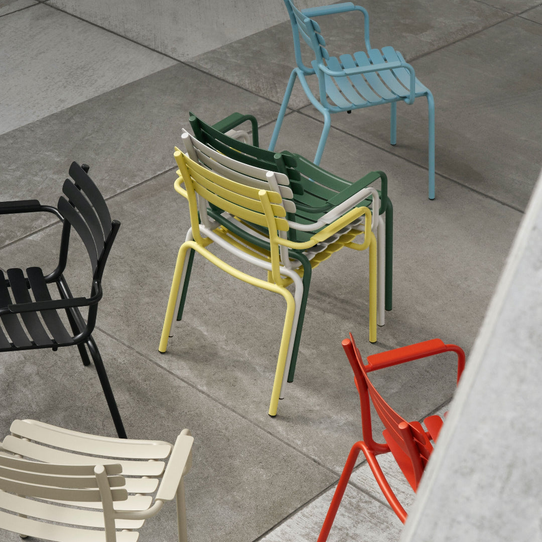 ALUA Dining Chair with Armrest - Batten Home