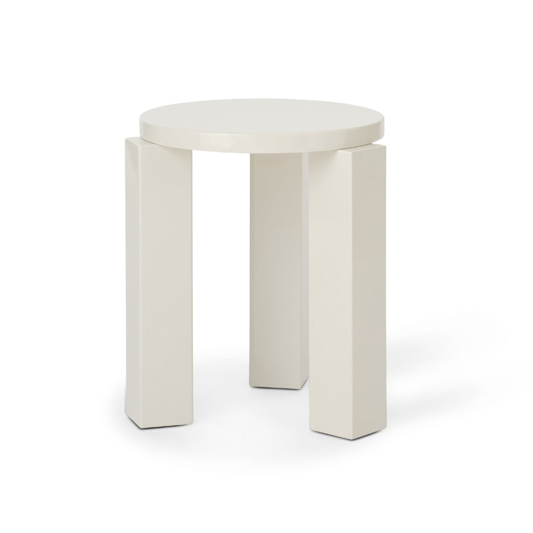 New Works Atlas Stool Round, Lacquered | Batten Home