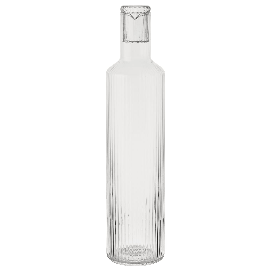 Ferm Living Ripple Oil Bottle - Clear - Batten Home