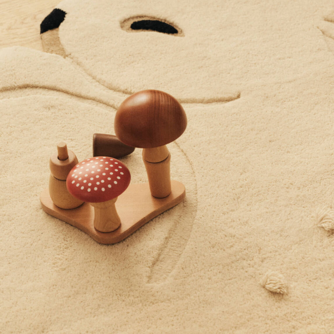 Ferm Living Mushroom Stacking Blocks - Batten Home