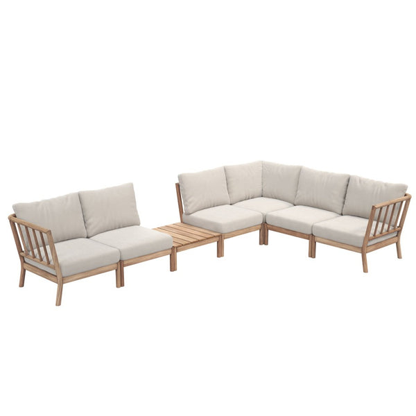 Tradition Outdoor 6-Seater Sofa Configuration 3