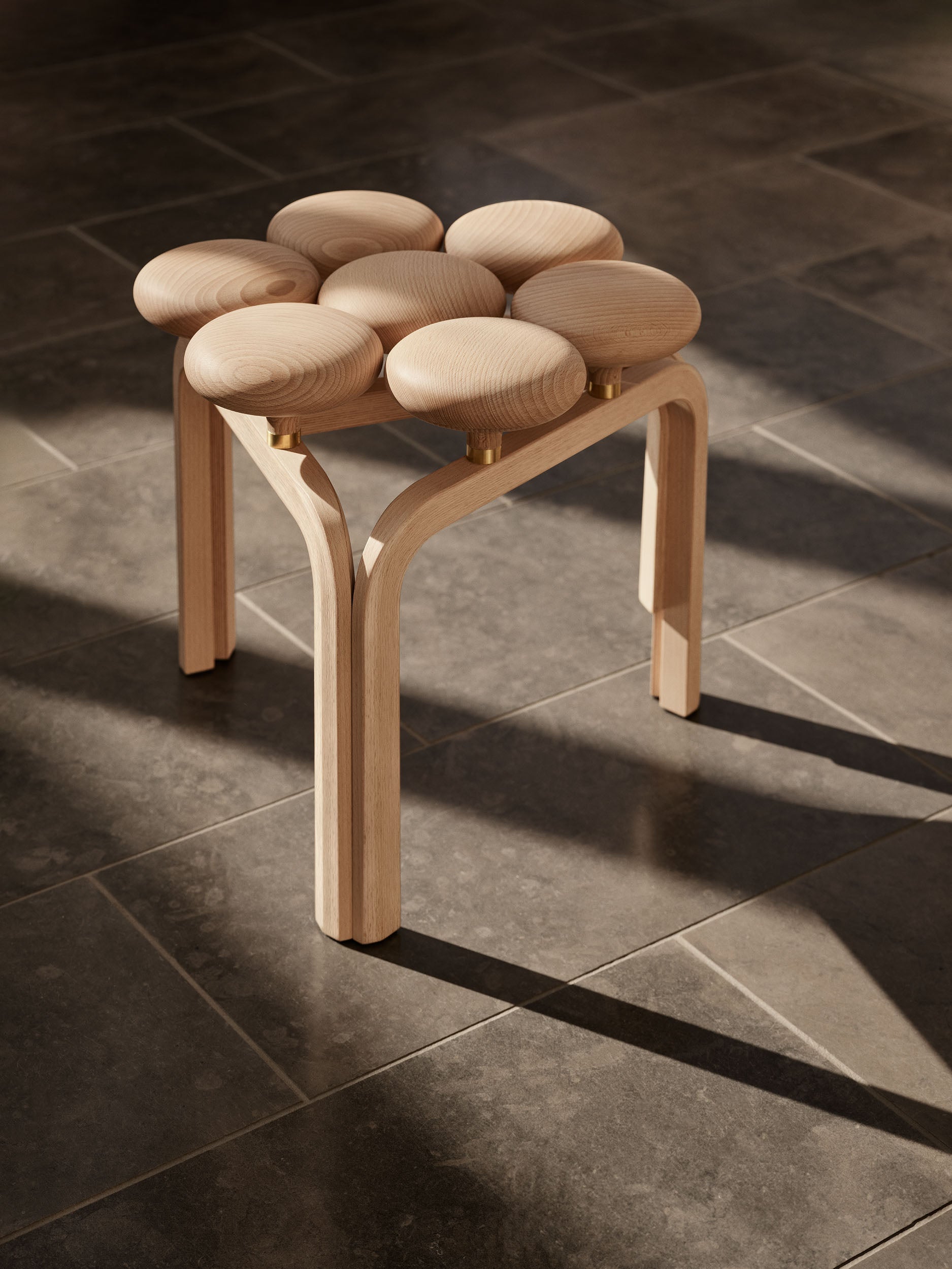 Fritz Hansen Utzon Stool - Batten Home