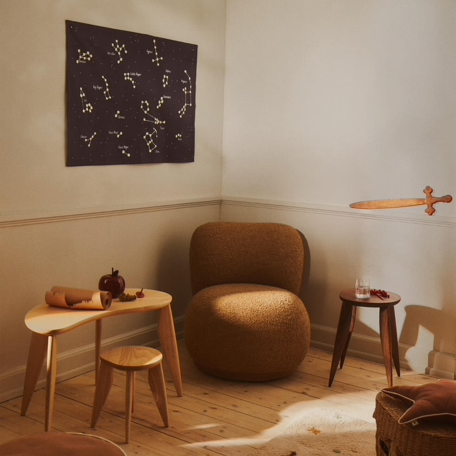 Constellation Textile Map