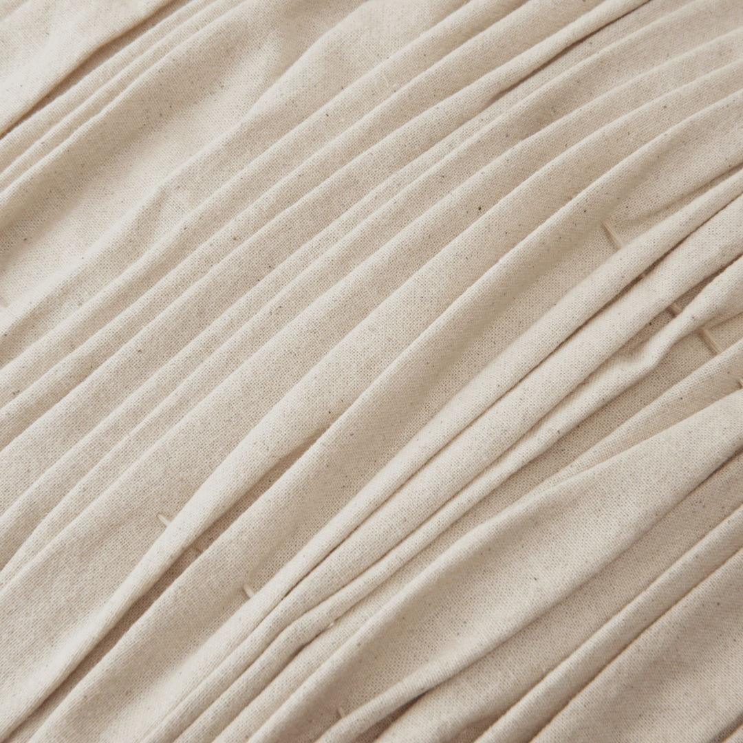 Falda Smocked Bolster Cushion