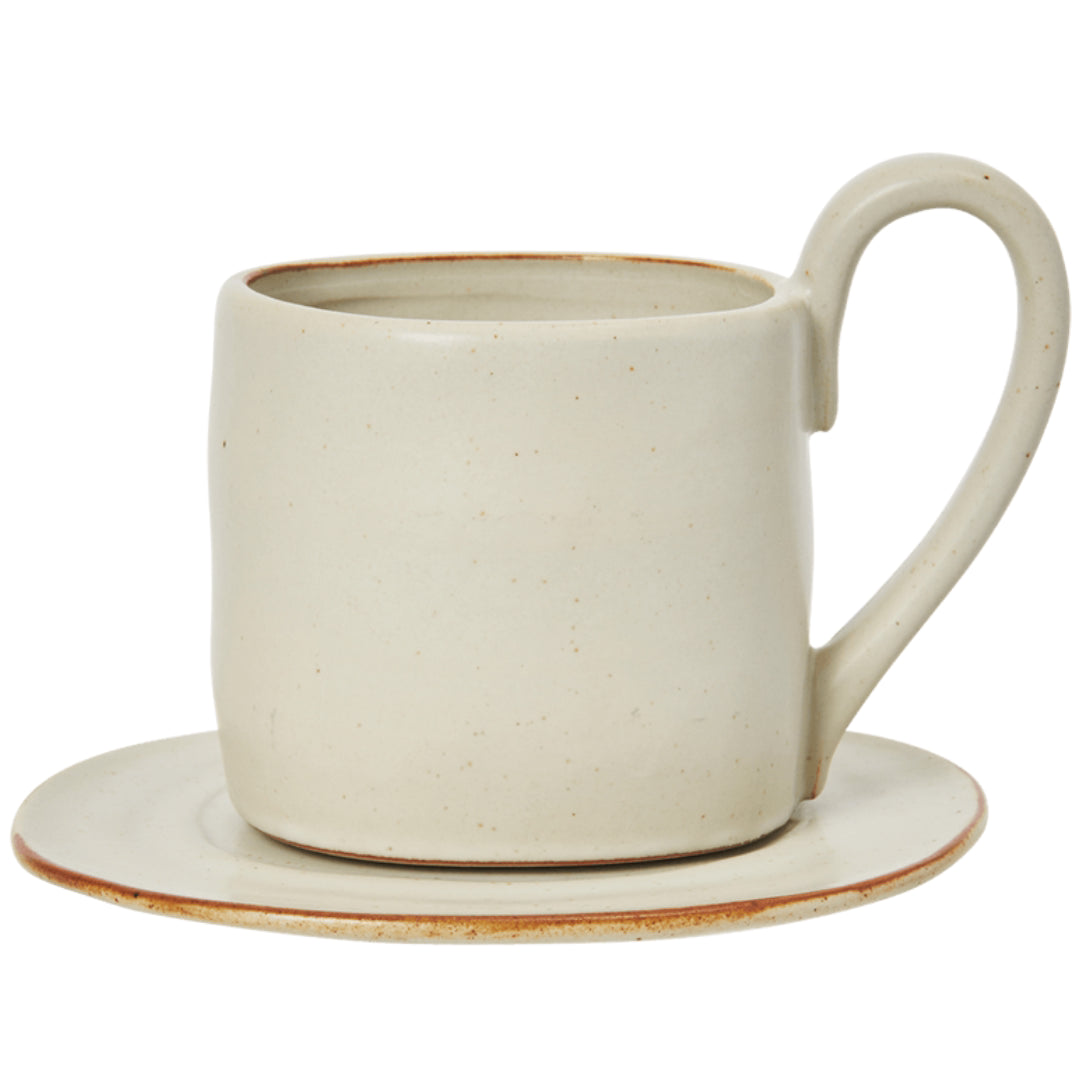Flow Mug with Saucer