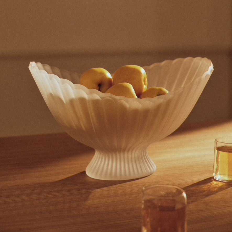 Fountain Glass Centerpiece