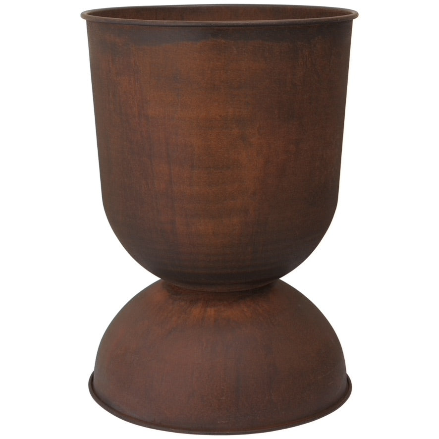 Ferm Living Hourglass Pots - Rust - Batten Home